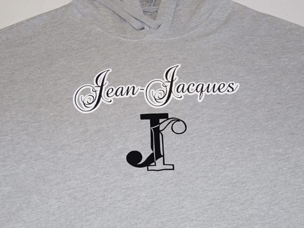 Jean-Jacques Signature and JJ logo in 3D in Black