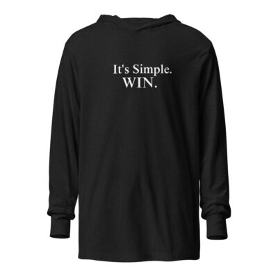 Win Hooded long-sleeve tee