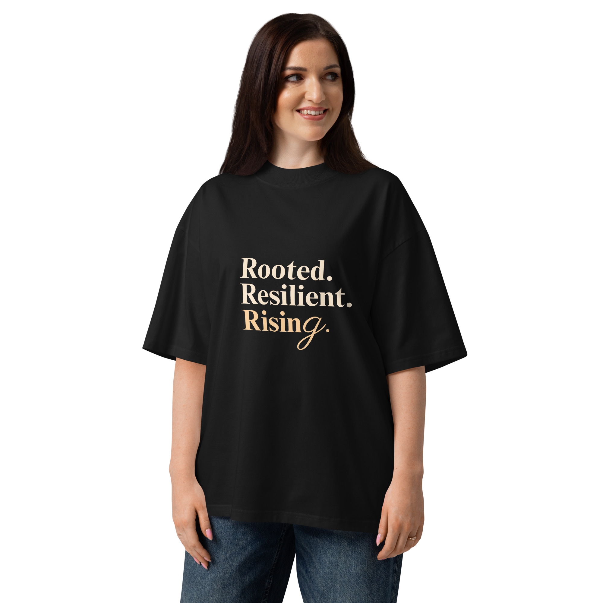 Resilient oversized high neck t-shirt - Image 5