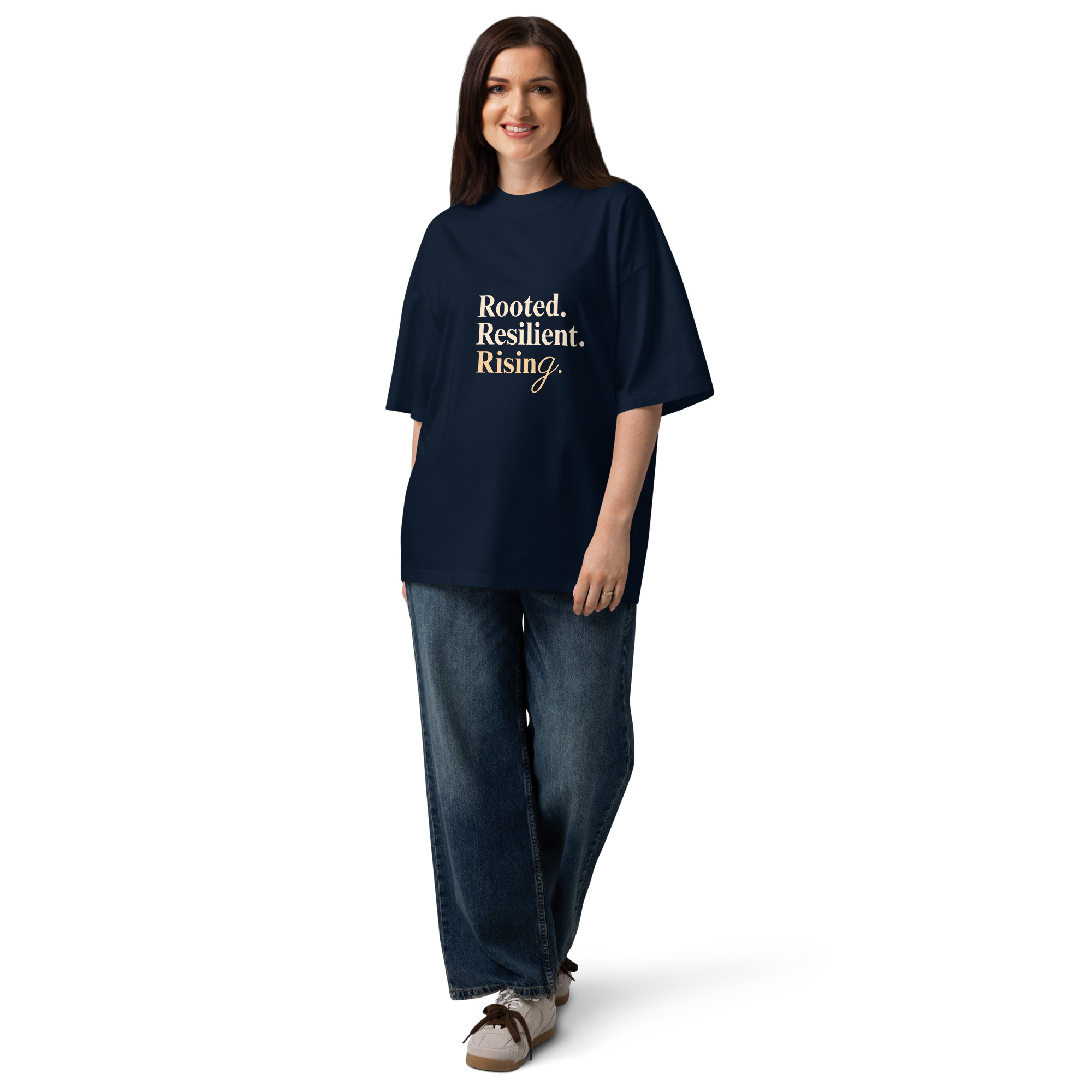 Resilient oversized high neck t-shirt - Image 3