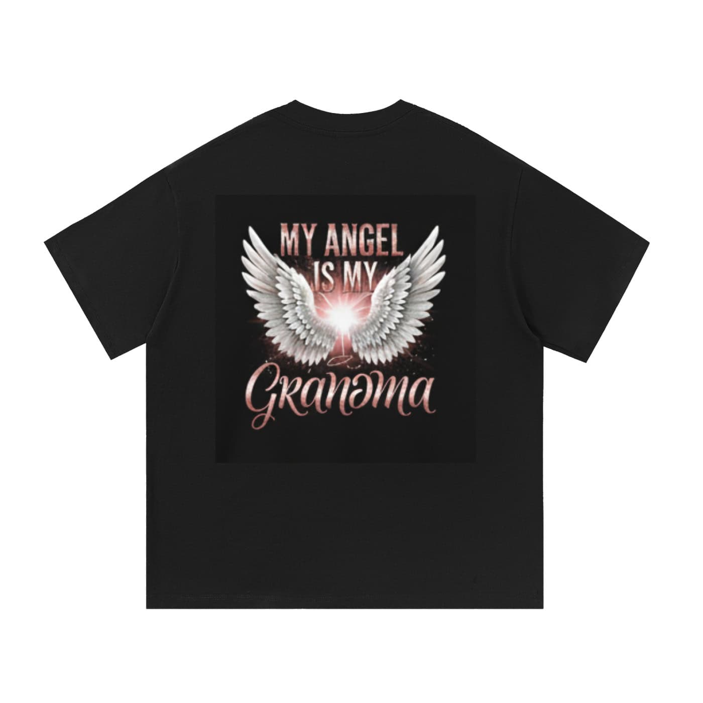"My Angel Is My Mom" Guardian Angel Memorial t-shirt | In Loving Memory