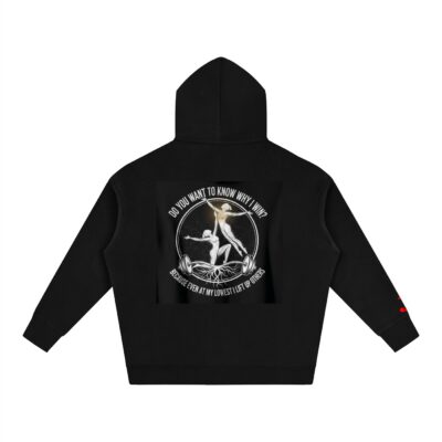 lift up others oversized fleece pullover