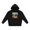 brooklyns finest hoodie, ny streetwear graphic hoodie, timberland boot pullover, oversized unisex black hoodie, new york city heavyweight sweatshirt