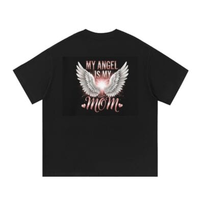 "My Angel Is My Mom" Guardian Angel Memorial T-Shirt | Remembrance Tee