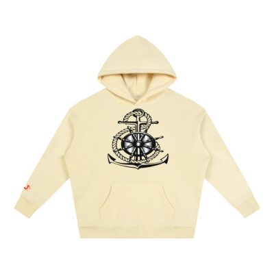 Anchor, Cross, strength hoodie